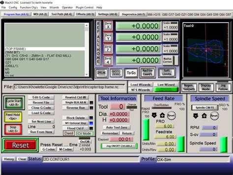 parallel port interface mach3